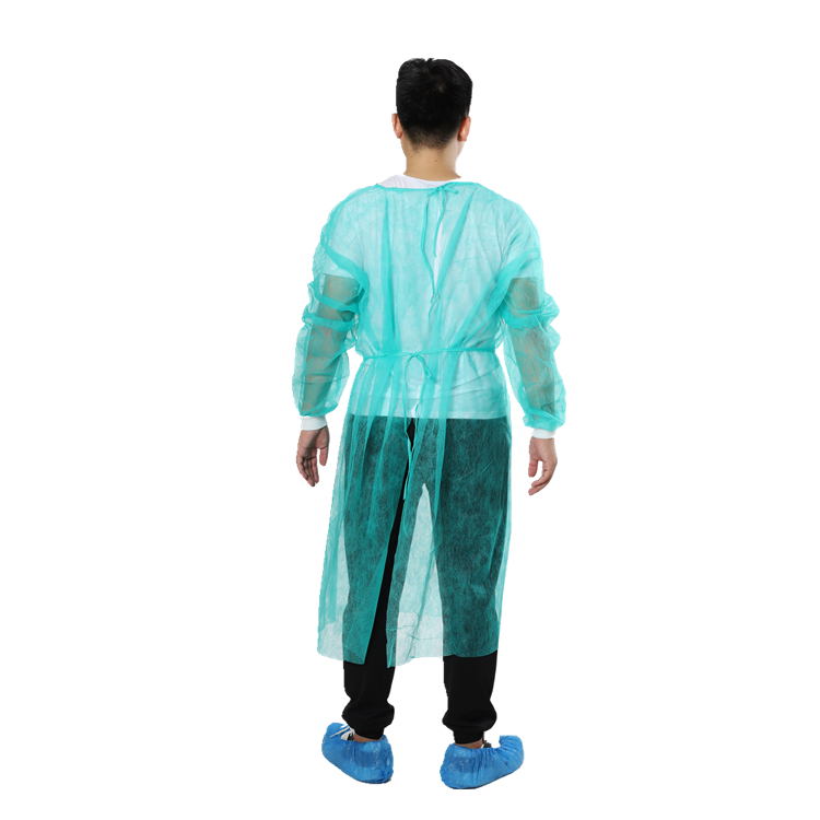 Disposable PP Isolation Gown