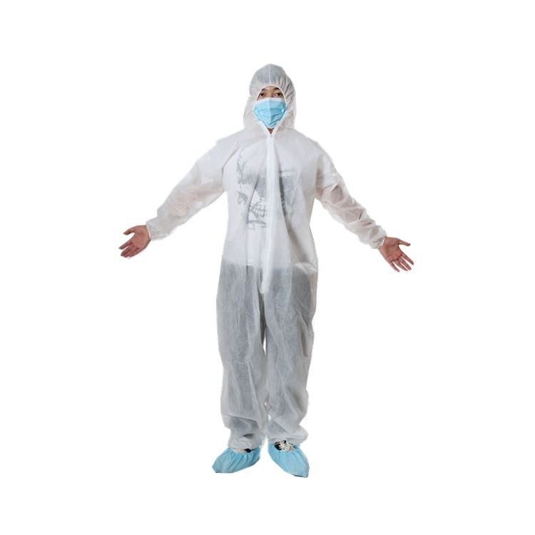 Disposable Coverall With Hood - PP
