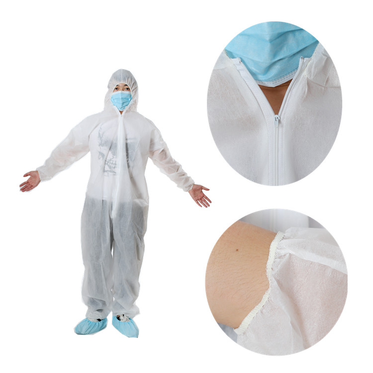 Disposable Coverall With Hood - PP