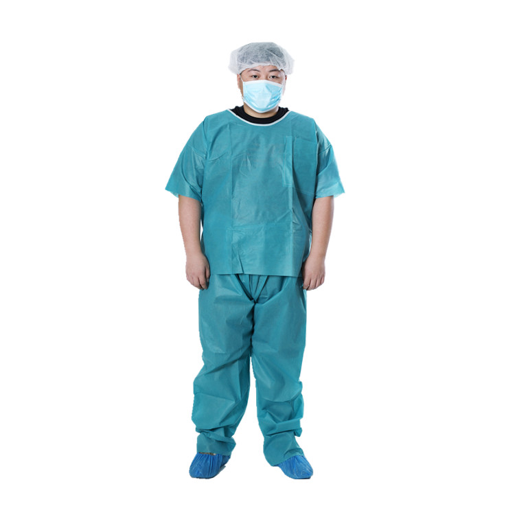 Disposable Scrub Suit - Round Neck