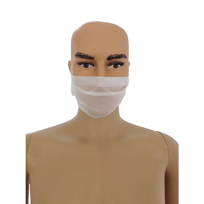 Disposable paper face mask