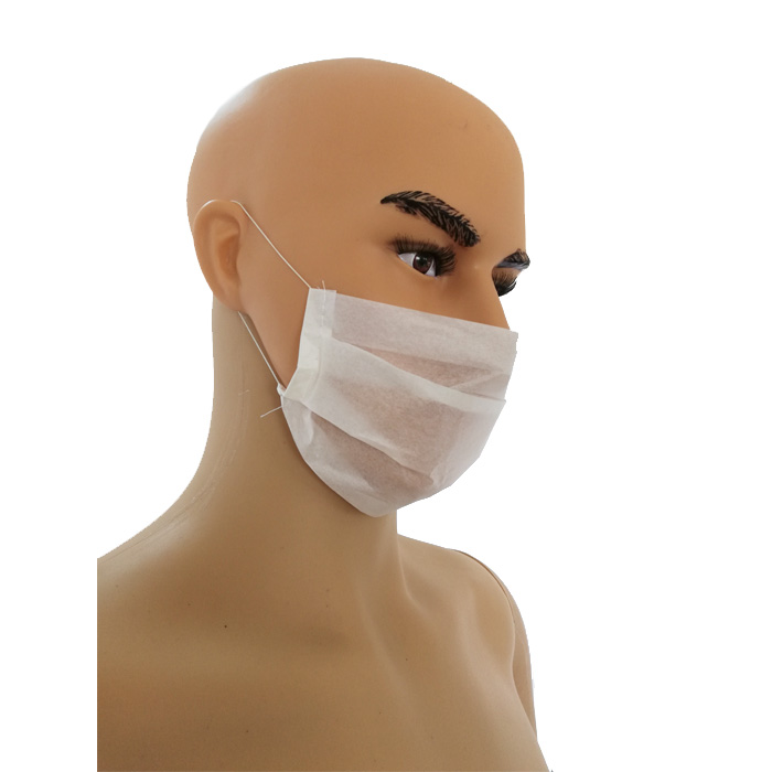 Disposable paper face mask